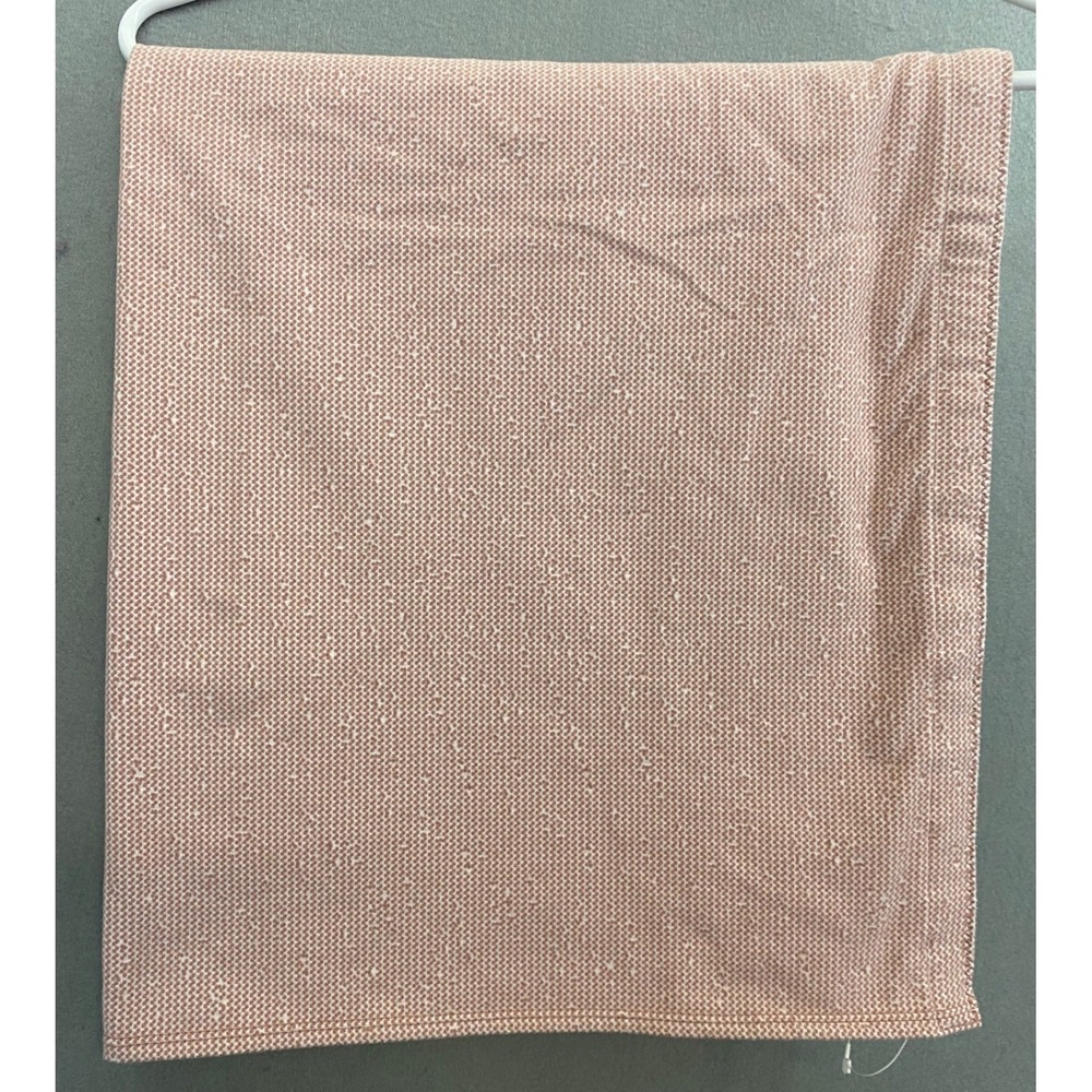 Lululemon Vinyasa Scarf Muted Clay White Micro Dot Snap Infinity Wrap OS Travel